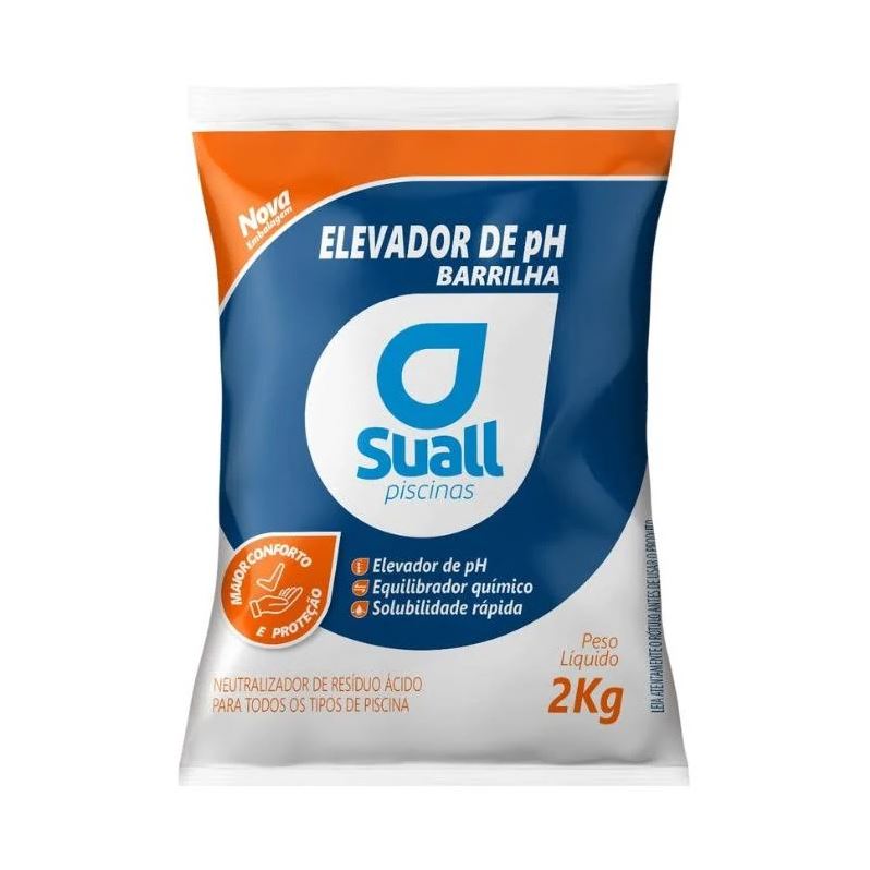 Elevador de pH Barrilha Suall 2Kg