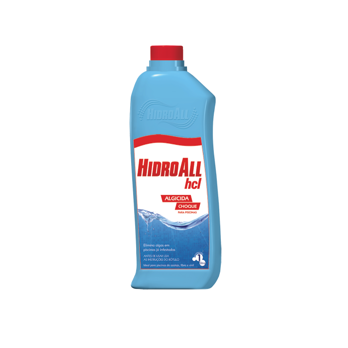 HCL Algicida de Choque Hidroall 1L