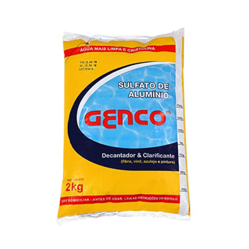 Sulfato de Alumínio Genco 2Kg