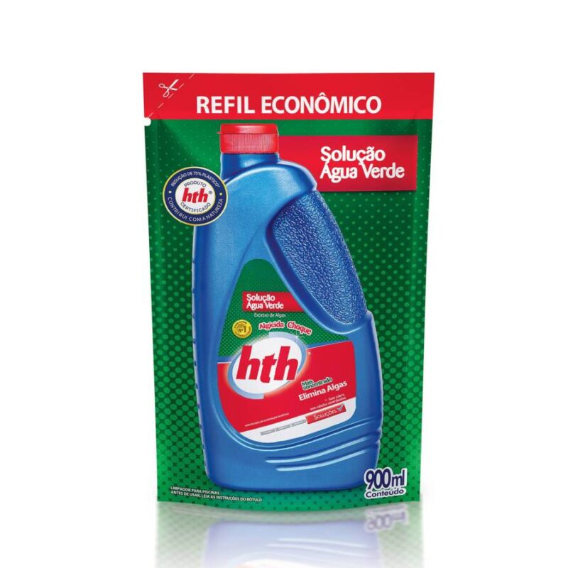 Hth Solução Água Verde Refil 900ml