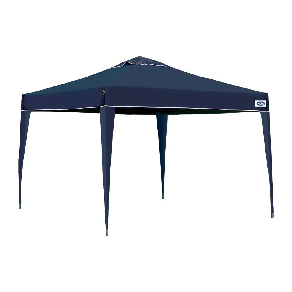 Tenda Gazebo X-Flex Sanfonado Oxford com Silvercoating Mor