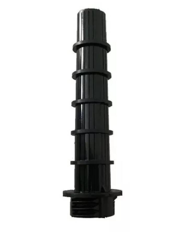 Extensão Drenante Jacuzzi 77mm ABS Preto Crepina