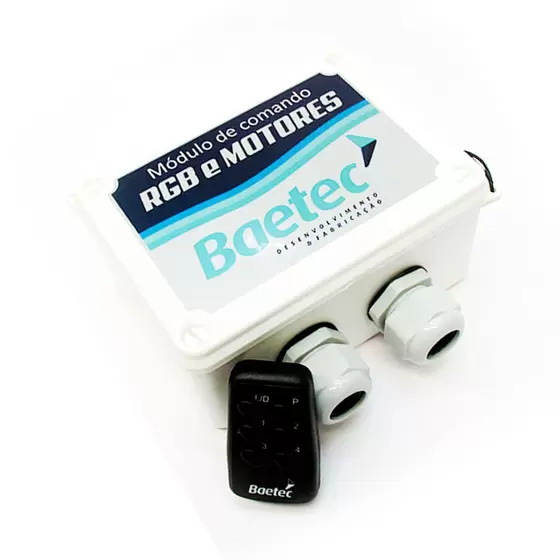 Controlador RGB Baetec 4 Aux com Fonte