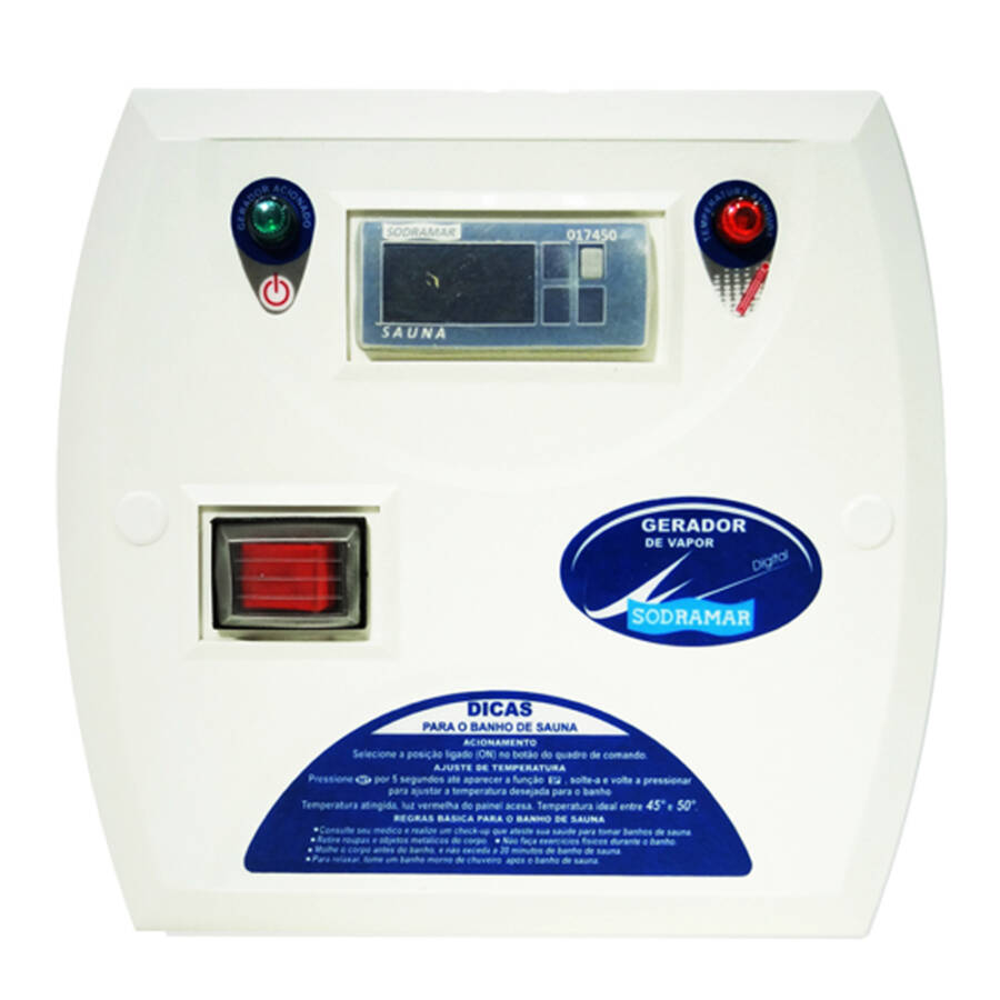 Comando Digital para Gerador de Vapor Compact Line 4m cabo