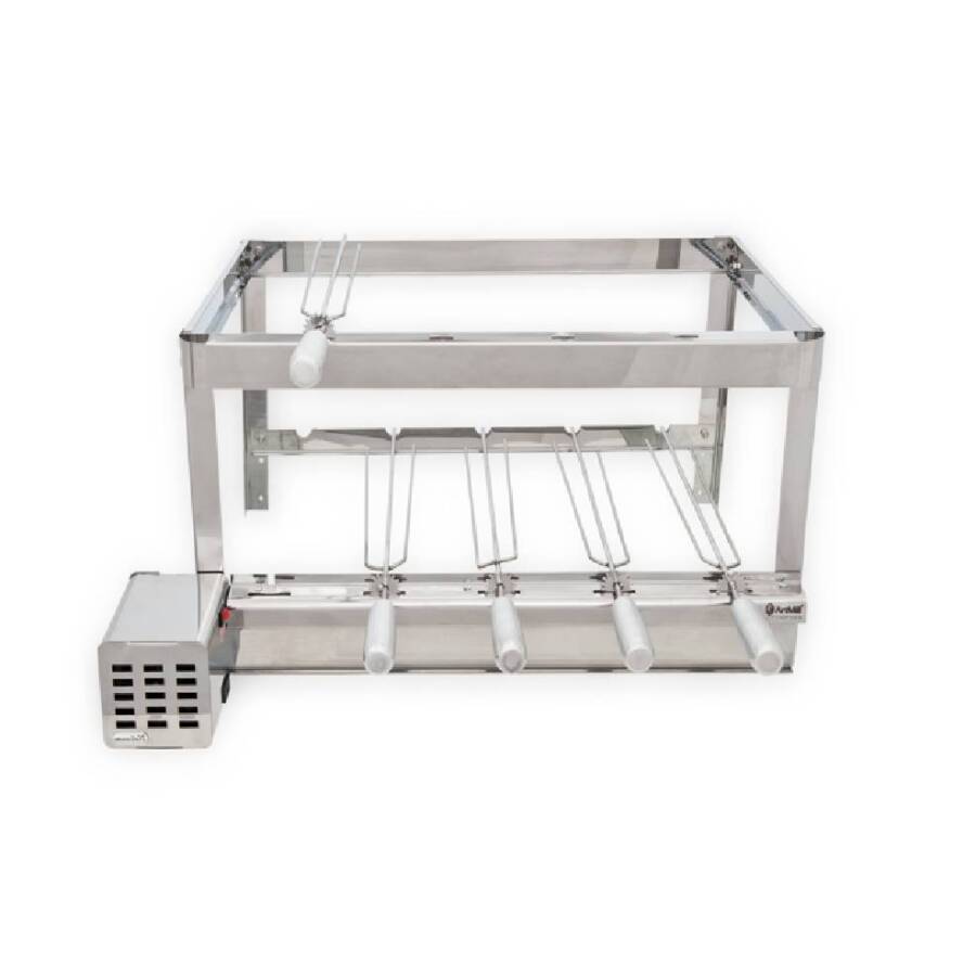 Kit Churrasqueira ArtGrill Platinum Inox E-5Tr Art Mill